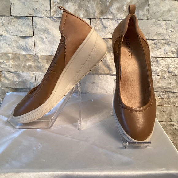 Vionic Jacey Wedge Slip-On Shoes - Picture 2 of 10